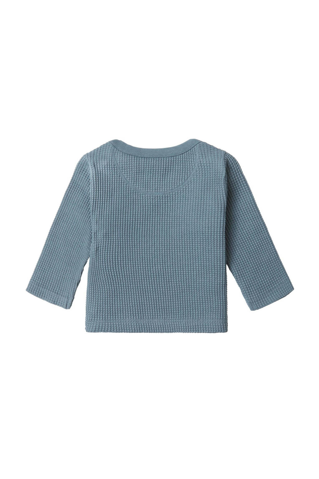 Noppies baby longsleeve blauw | wehkamp