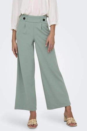 JDYGEGGO wide leg broek mintgroen