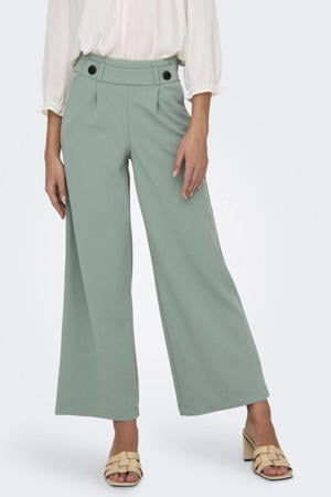 JDYGEGGO wide leg broek mintgroen