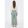 JDY JDYGEGGO wide leg broek mintgroen