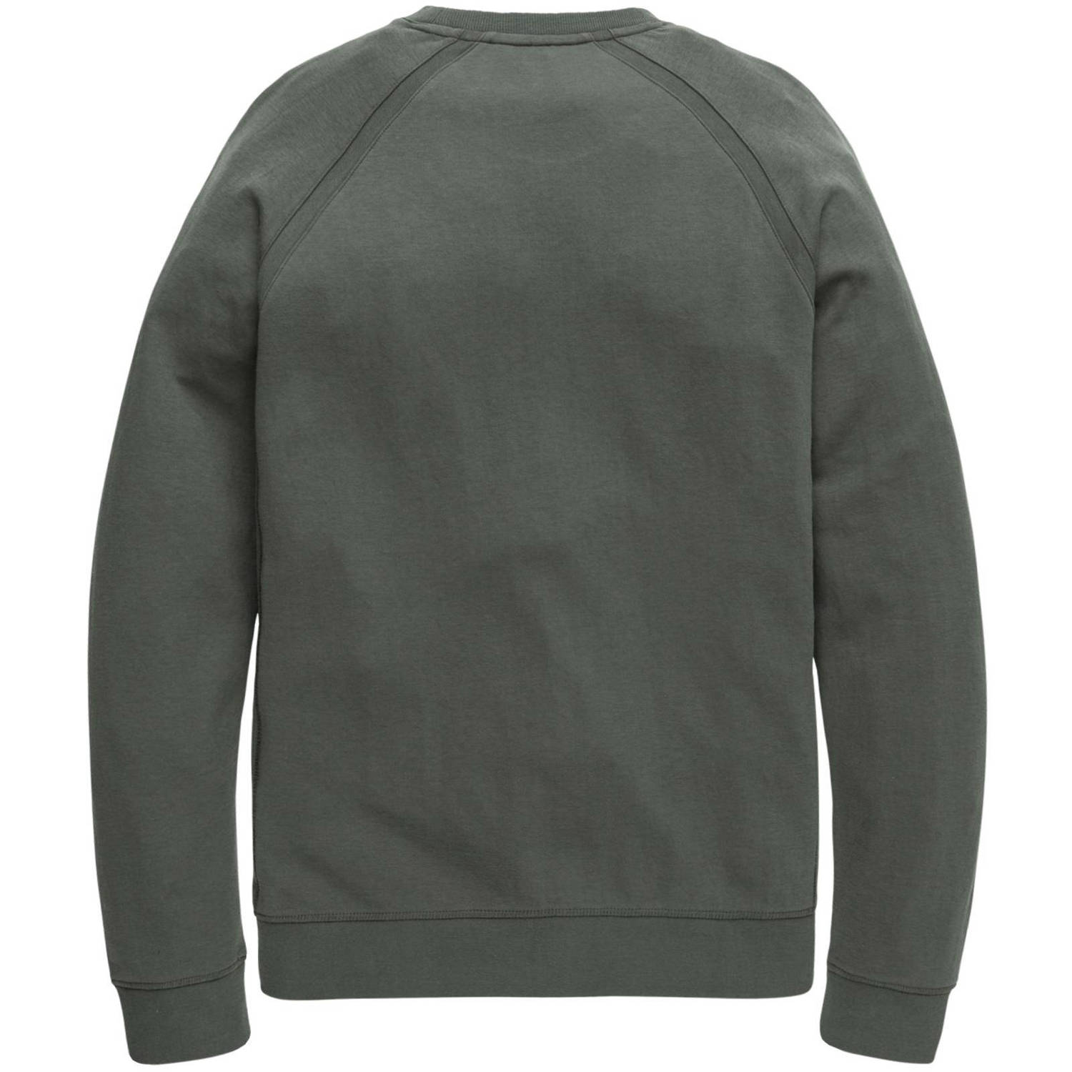 PME Legend sweater met logo groen