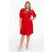 YOEK jurk Dolce rood