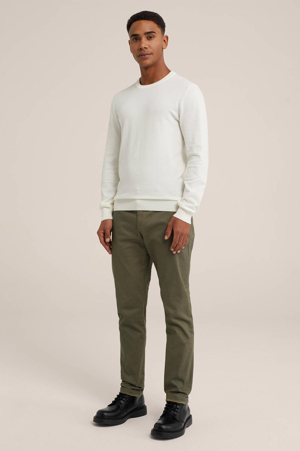WE Fashion fijngebreide trui Rossi new ivory