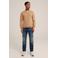 WE Fashion fijngebreide trui Rossi mahogany