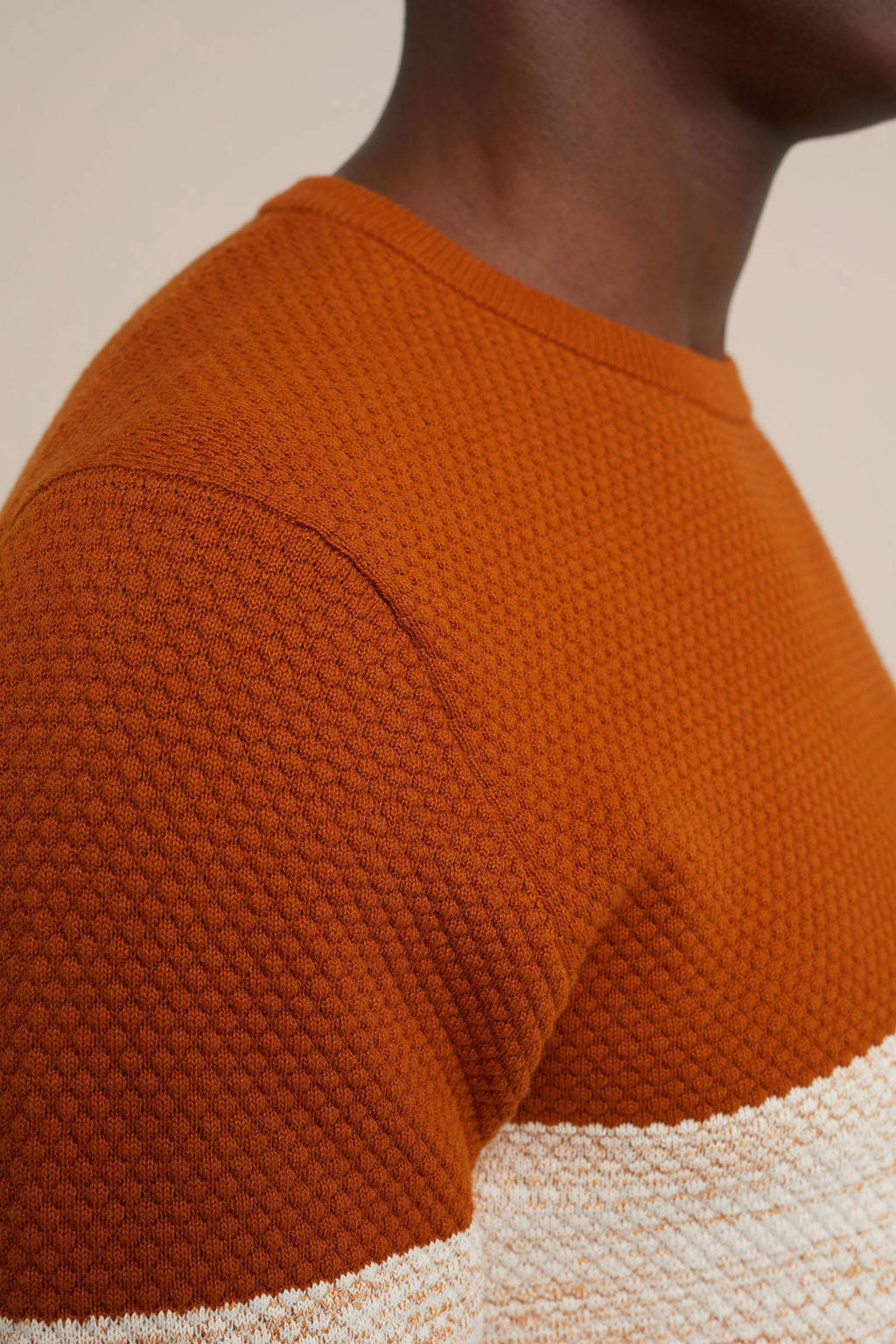 Heren Crew Neck Jumper Klassieke Herfst Gebreide Trui Lichtgewicht