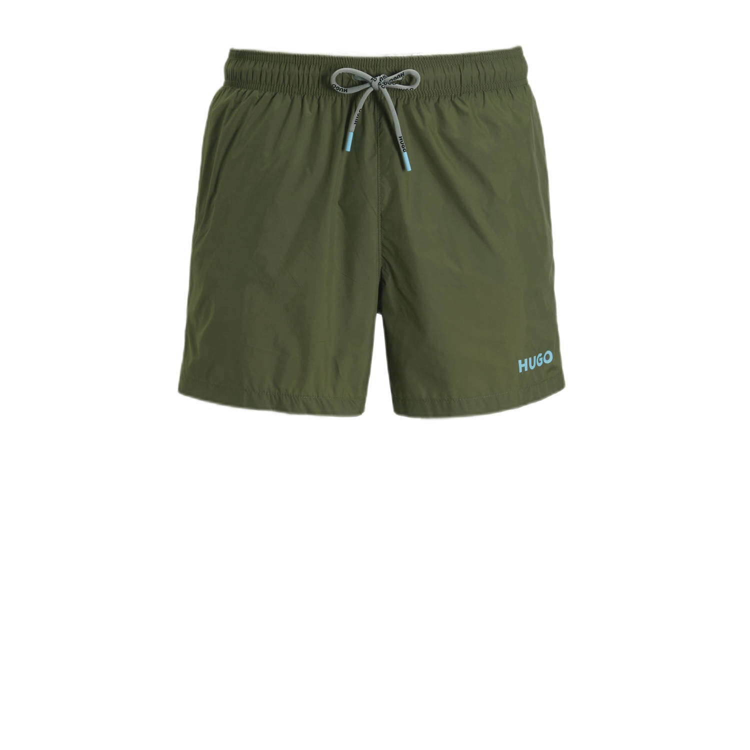 Hugo Boss Sneldrogende zwemshorts voor mannen Green Heren