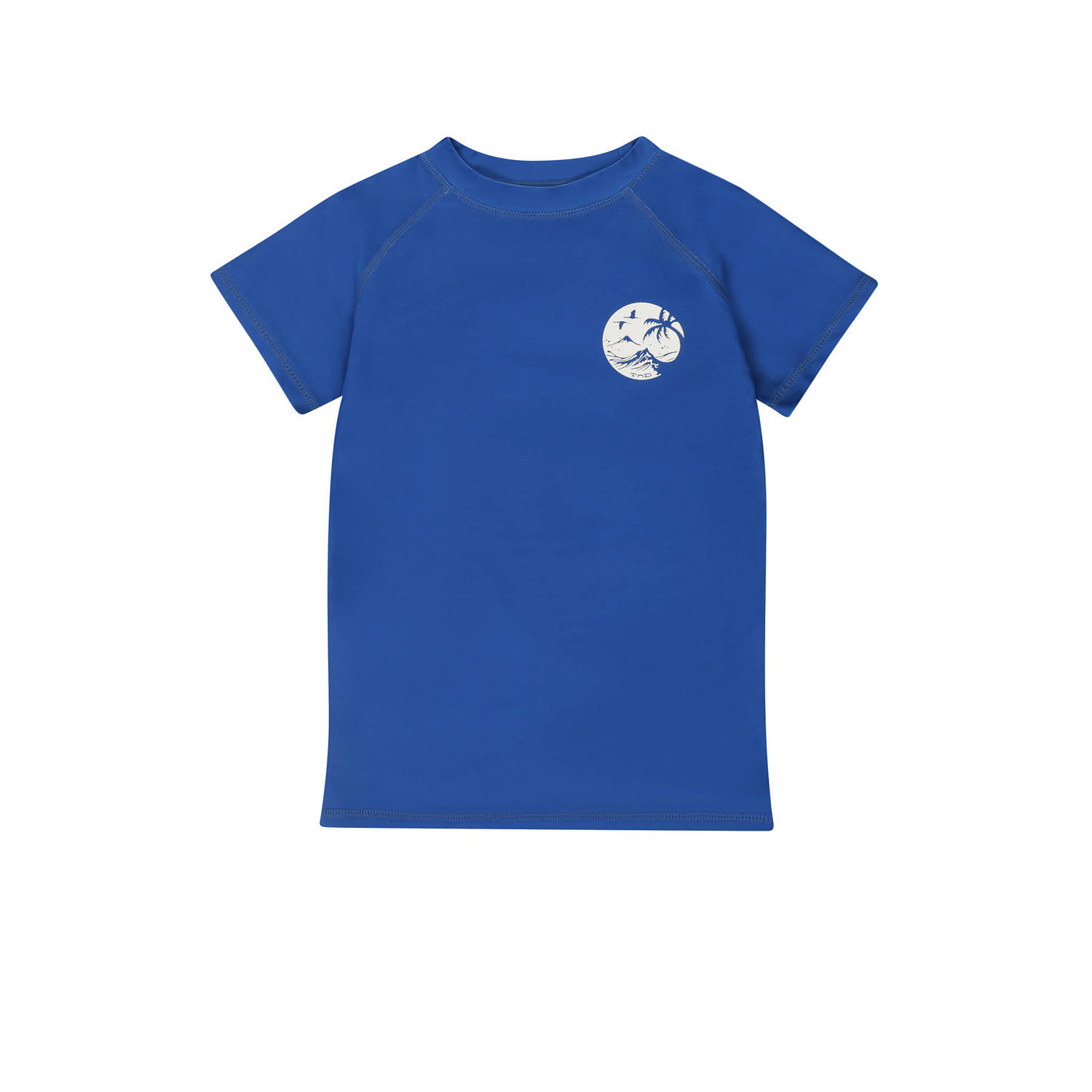 Tumble 'n Dry UV T-shirt Coast blauw UV shirt Jongens Gerecycled polyester Ronde hals 134 140