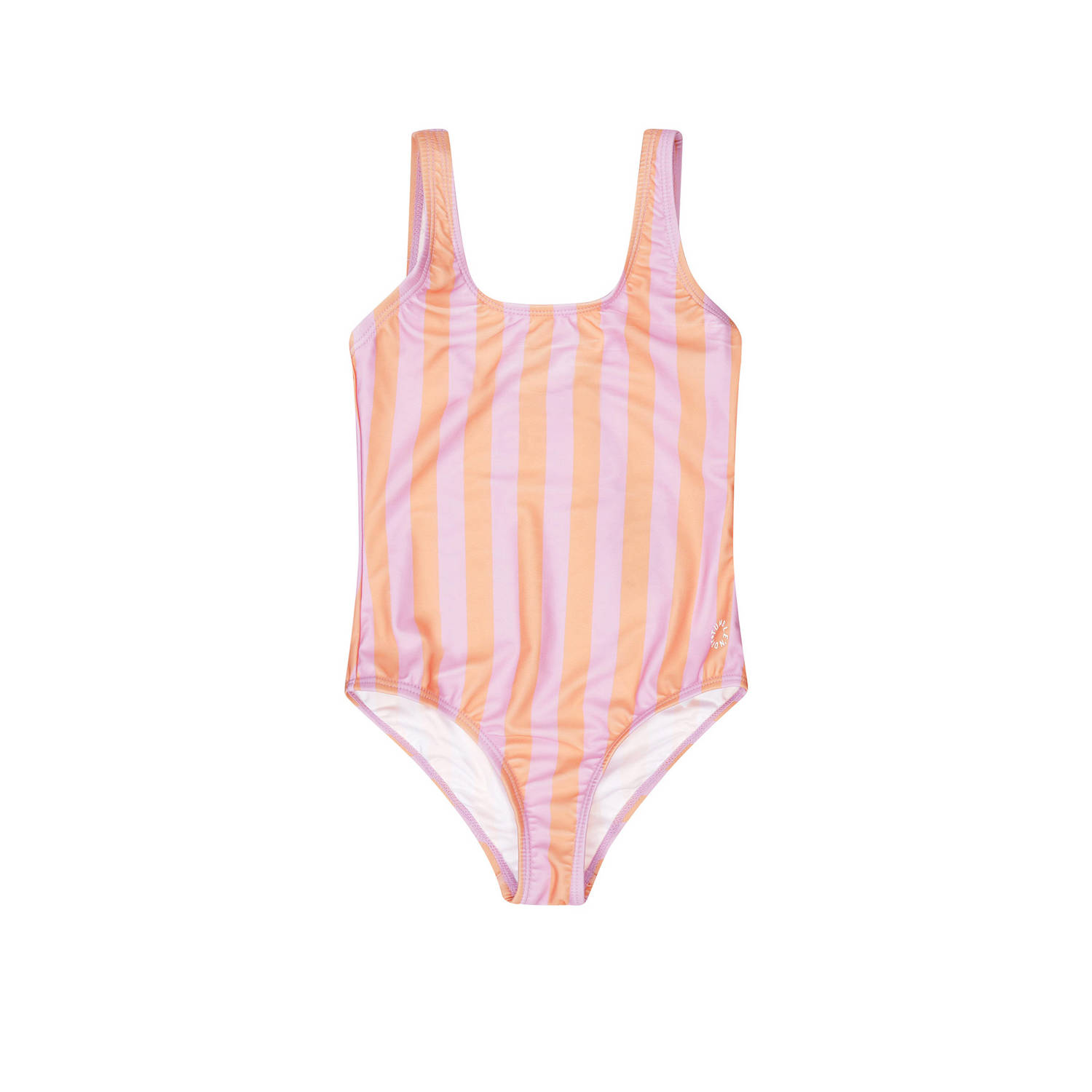 Tumble 'n Dry badpak Sunny oranje roze Meisjes Polyester Streep 110 116