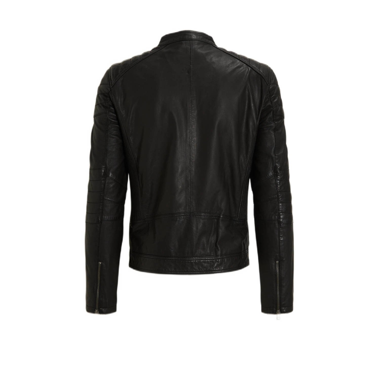 Goosecraft leren jas Jacket965 black