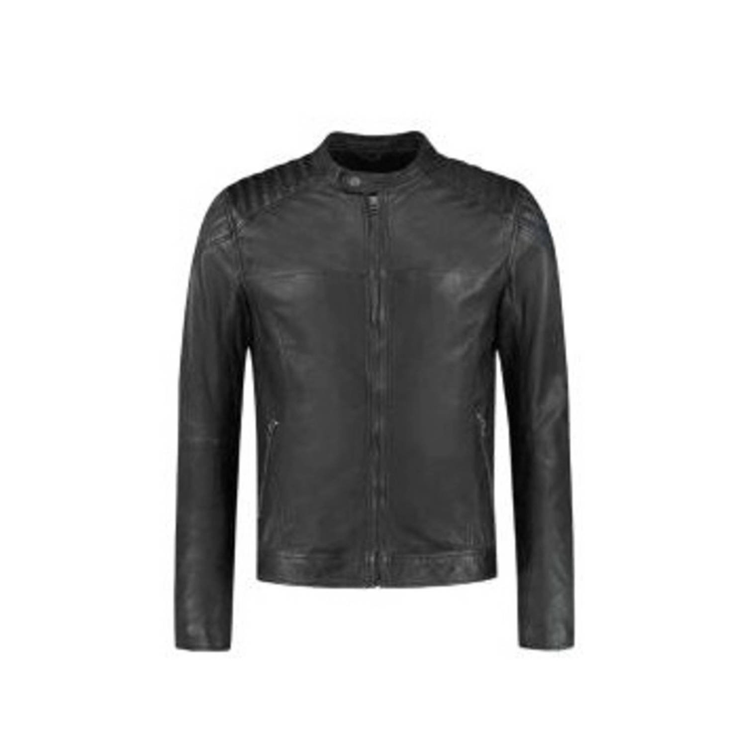 Goosecraft leren jas Biker919 black