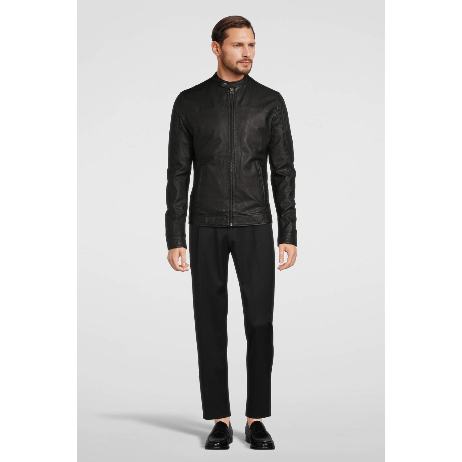 Goosecraft leren jas Gallery062 black