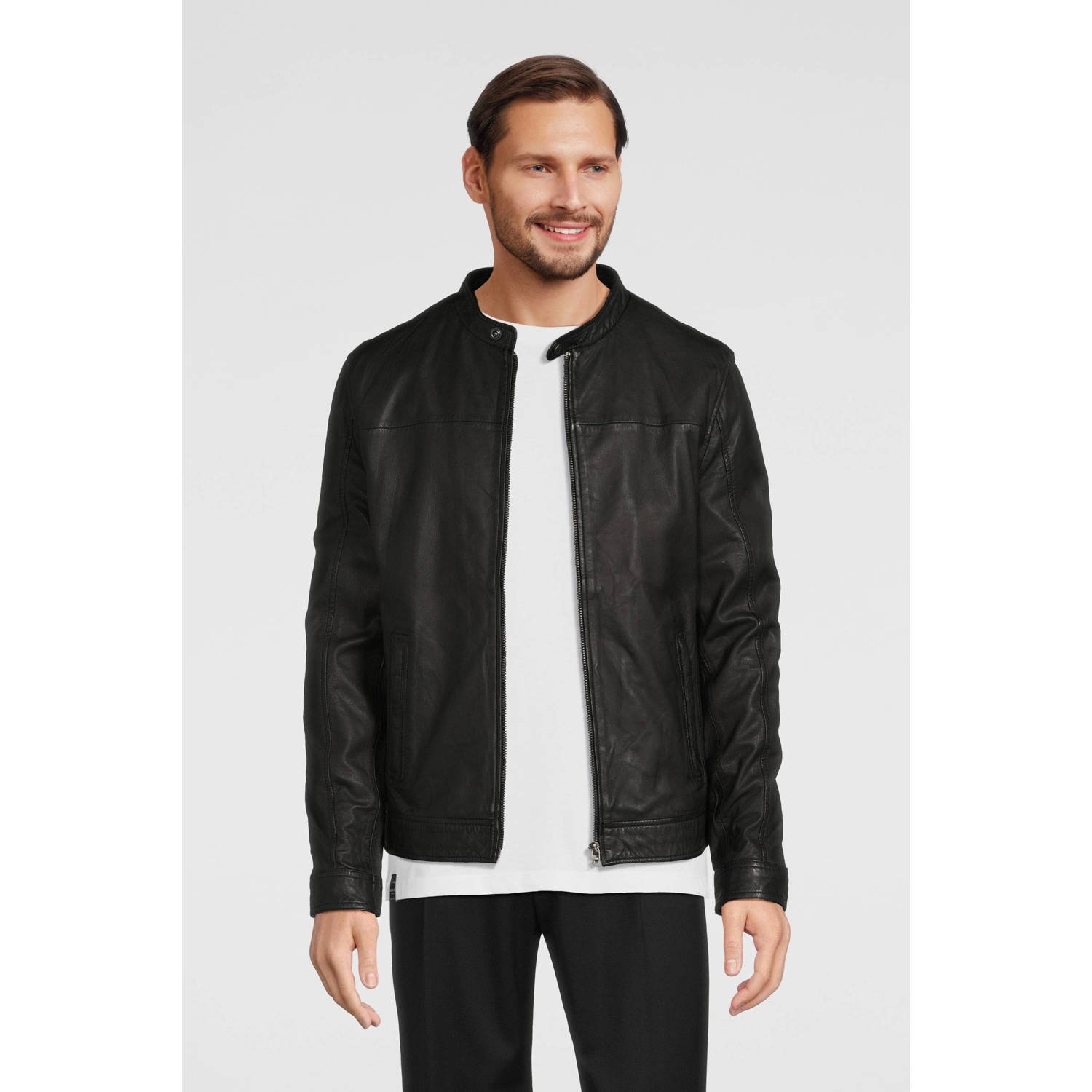 Goosecraft leren jas Gallery062 black