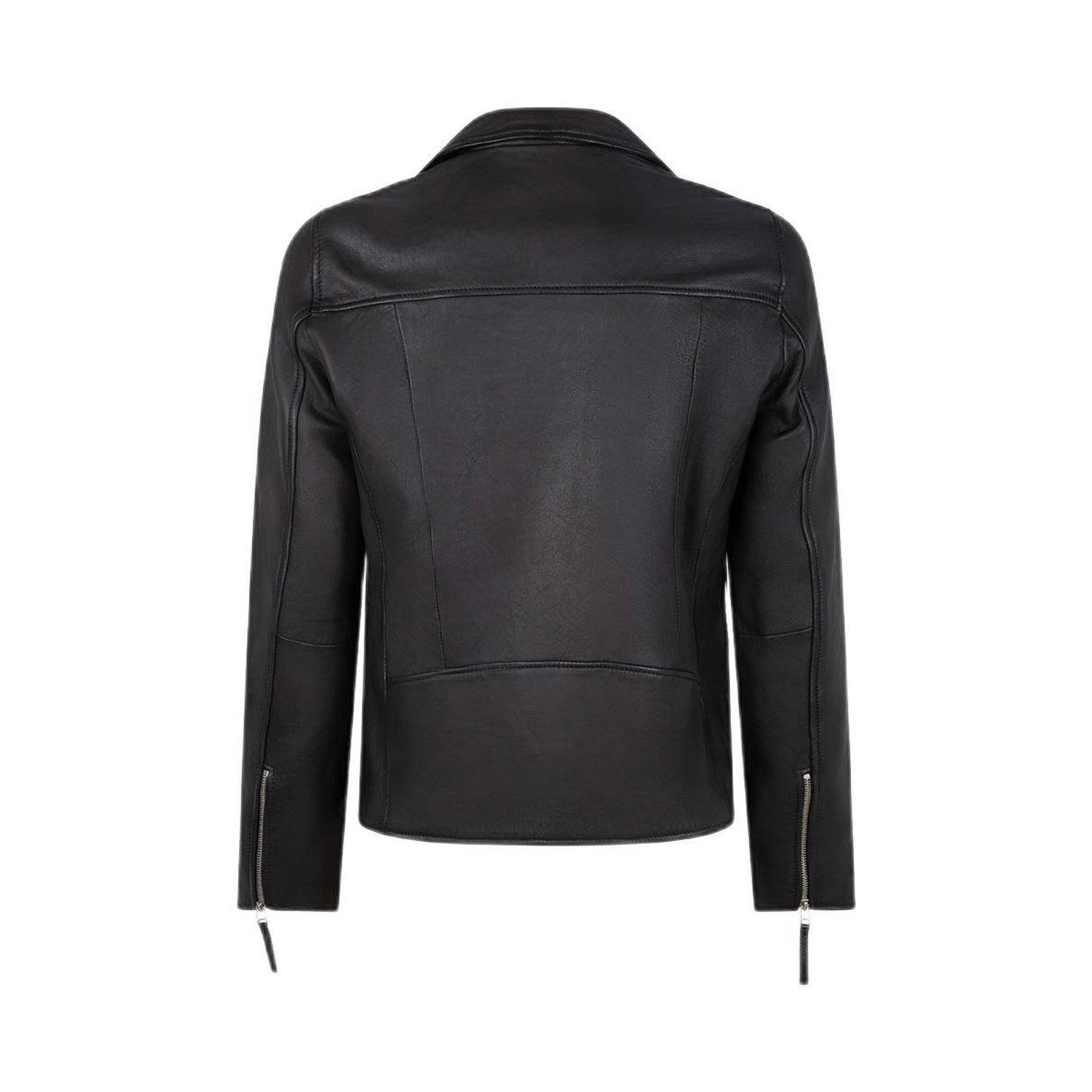 Goosecraft leren jack Mercury black