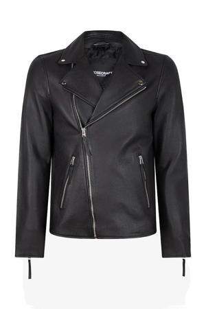 leren jas Mercury black