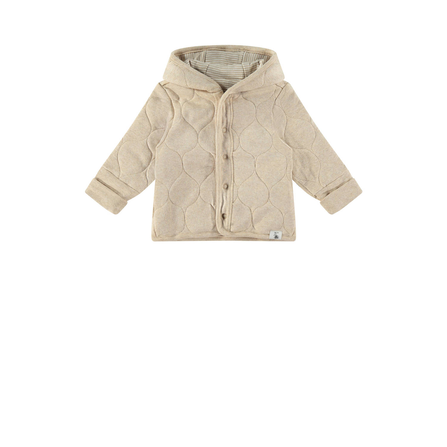 Babyface reversible tussenjas beige