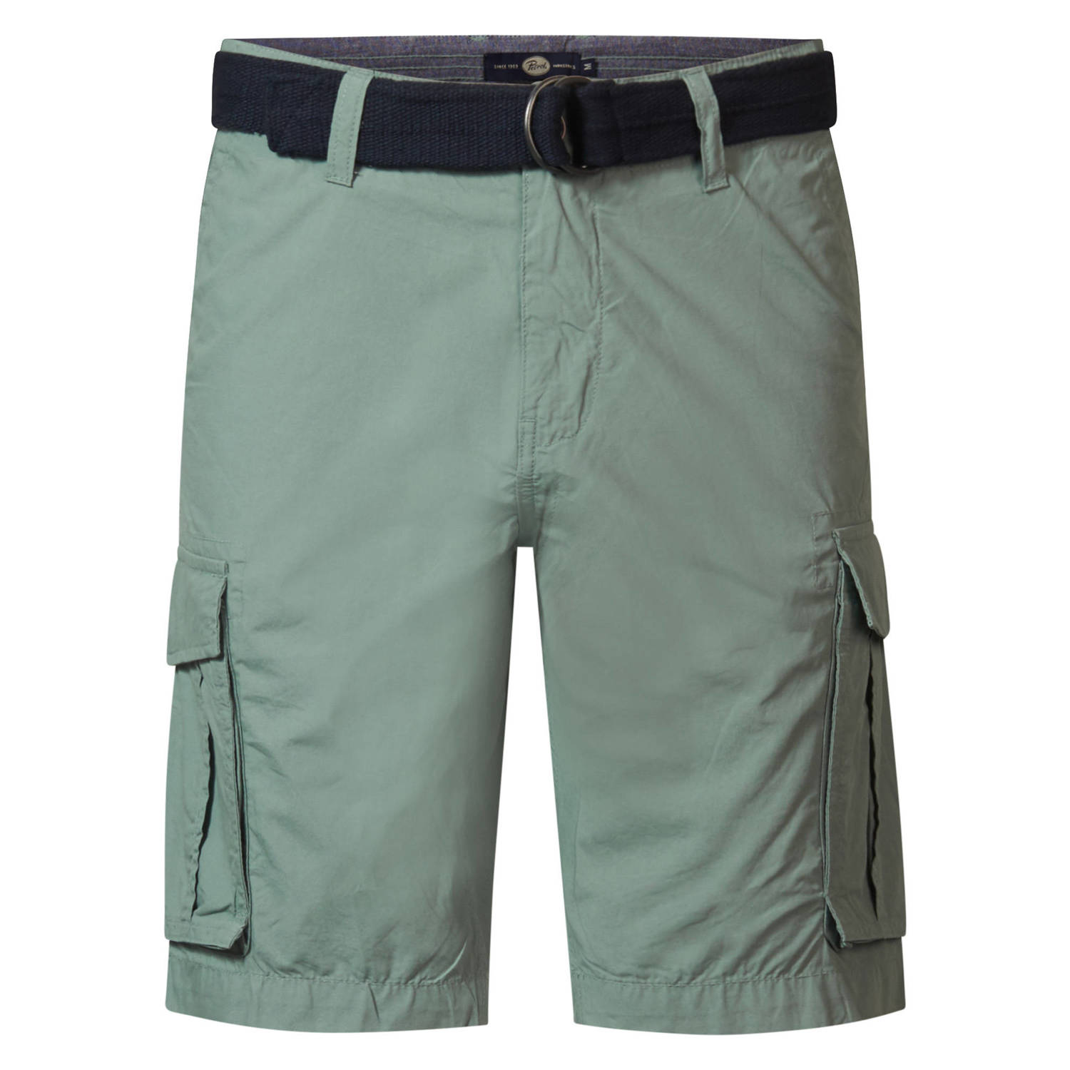 Petrol Industries regular fit cargo short aqua grey