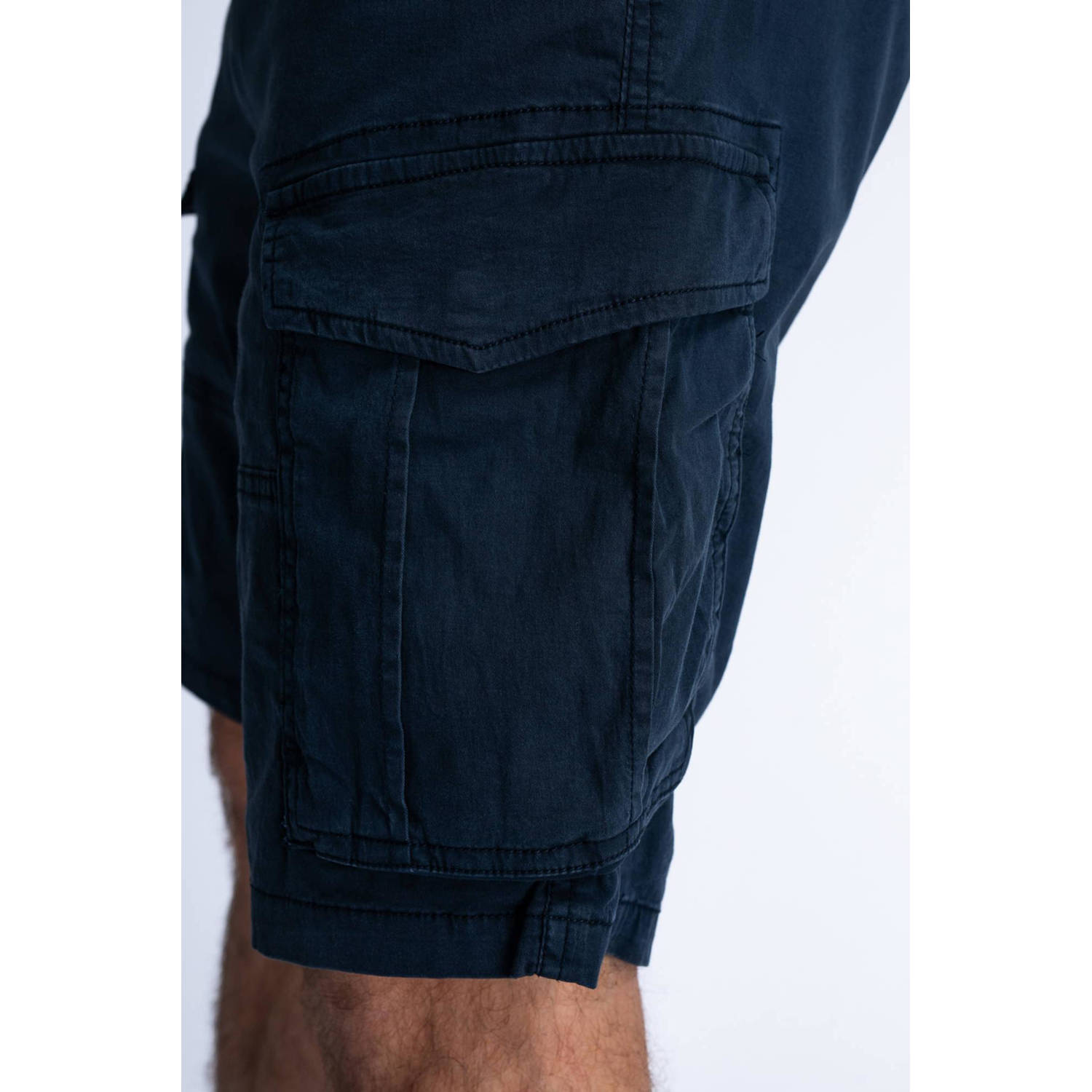 Petrol Industries regular fit cargo short navy blue