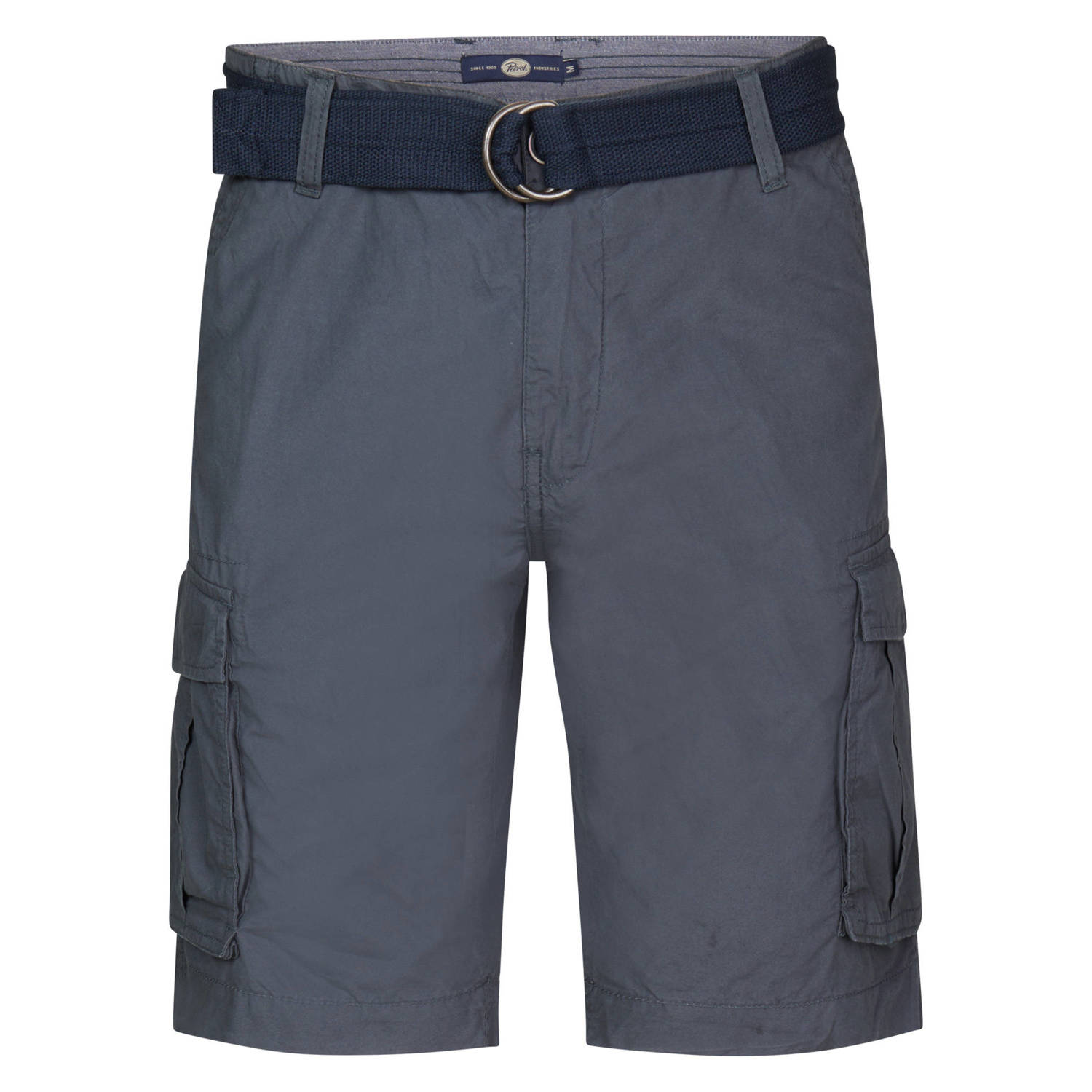 Petrol Industries regular fit cargo short raven grey