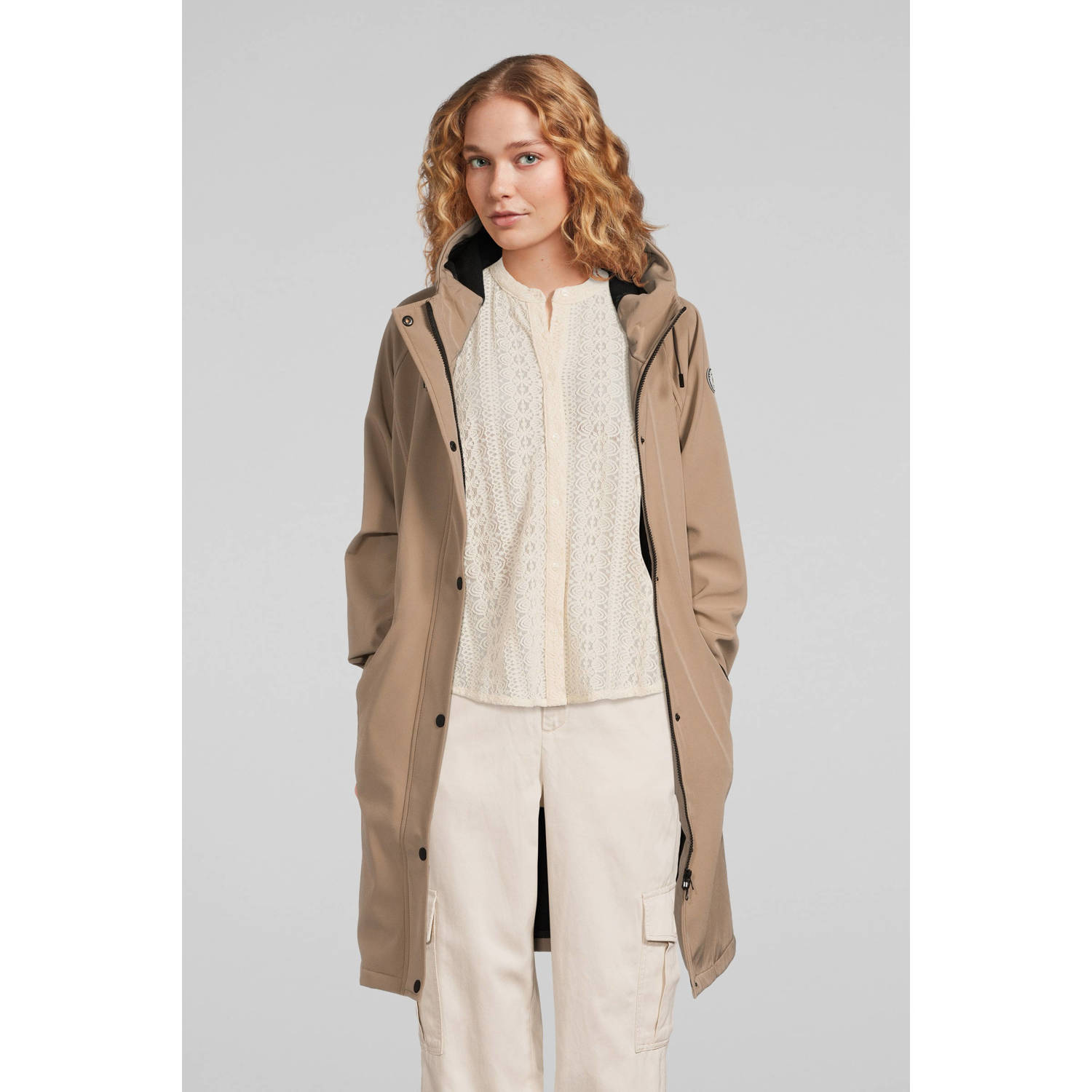 Cars regenjas beige