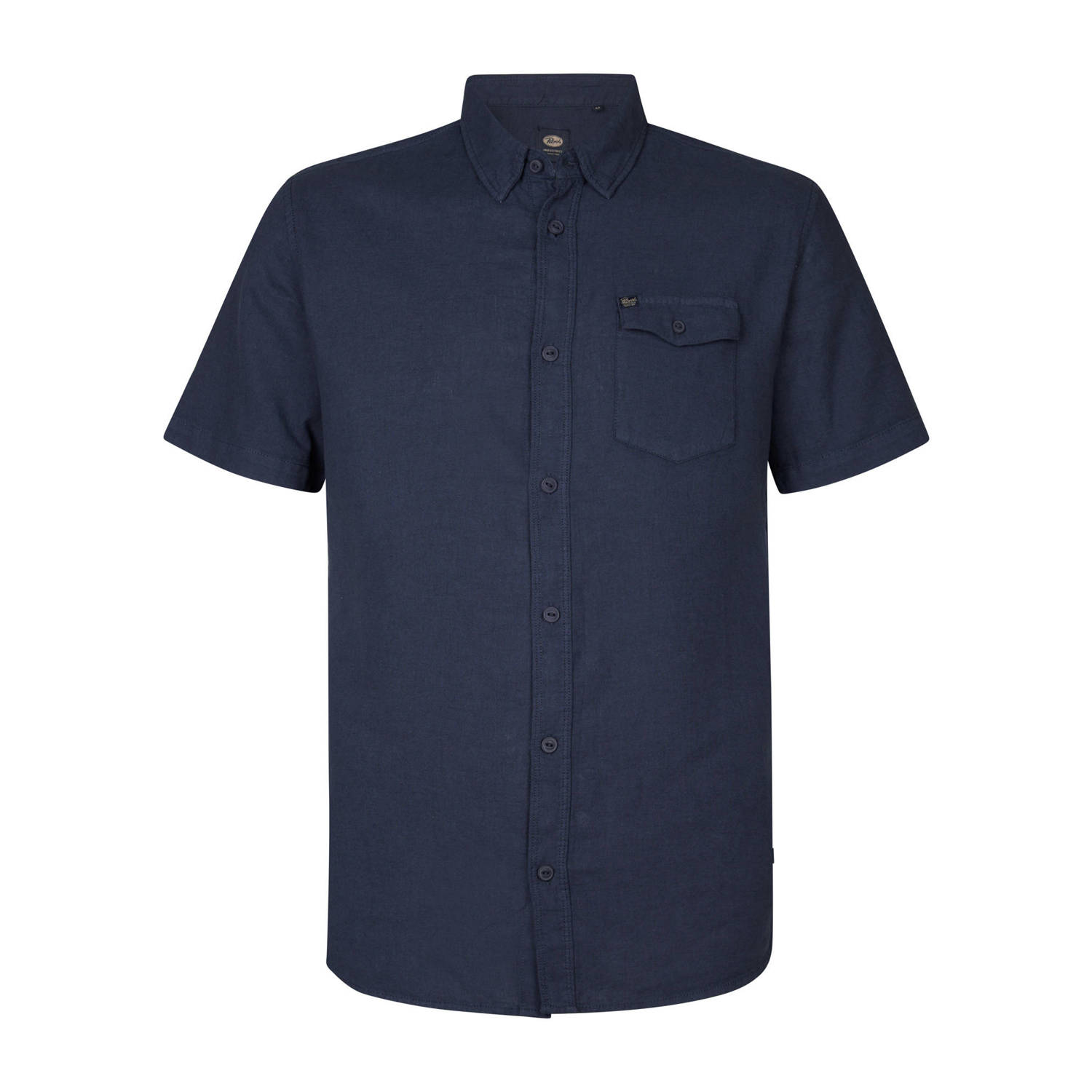 Petrol Industries regular fit overhemd Serendip navy blue