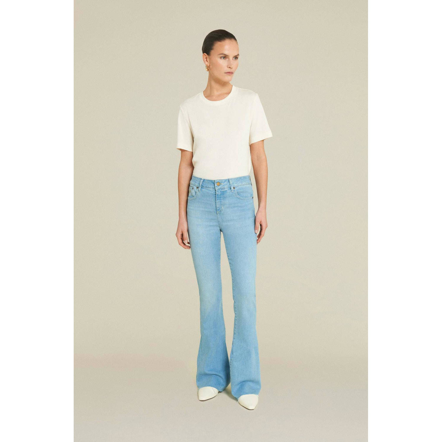 Lois Jeans High-waist flared jeans Raval Edge L34 blauw