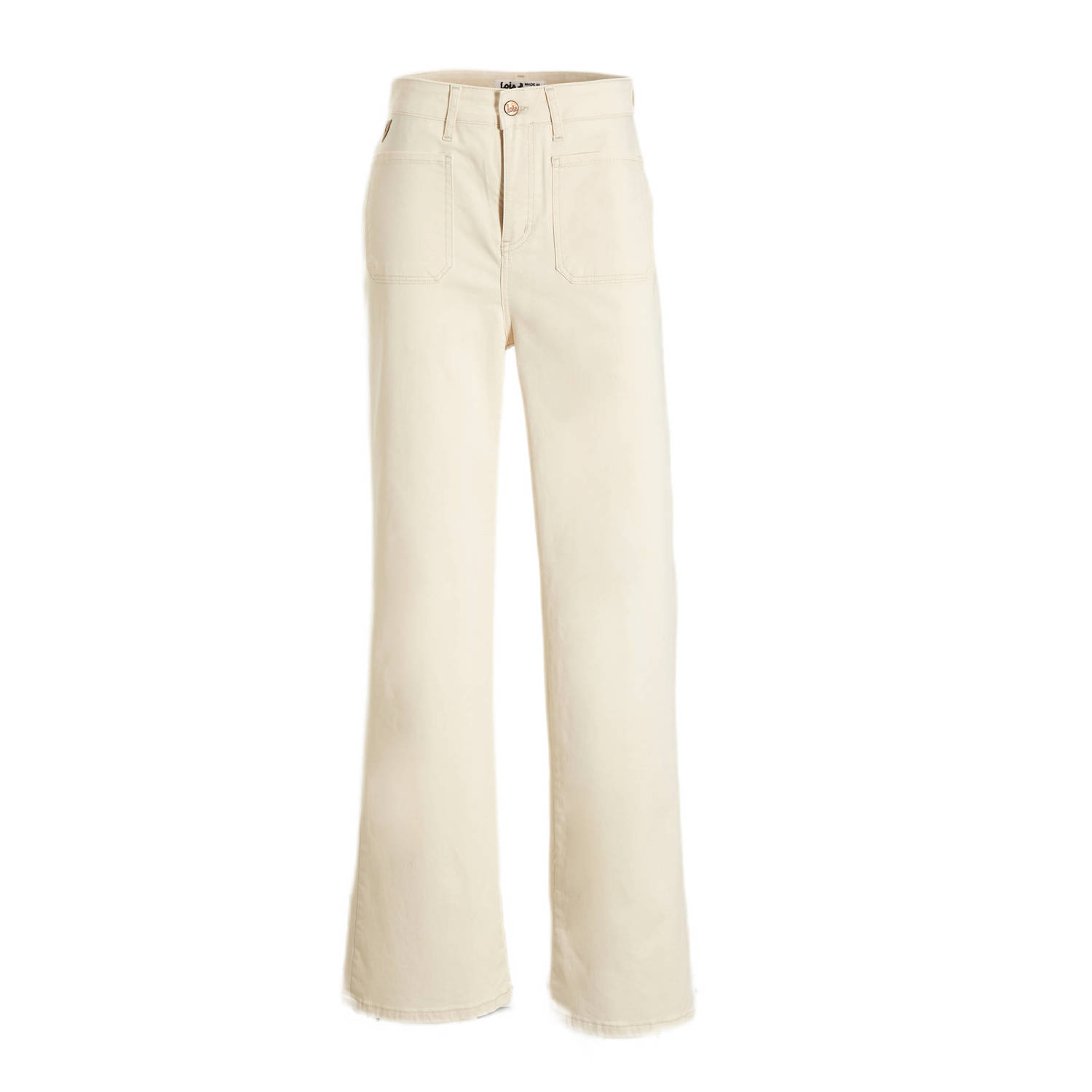 Lois high waist wide leg jeans Plata rinse natural