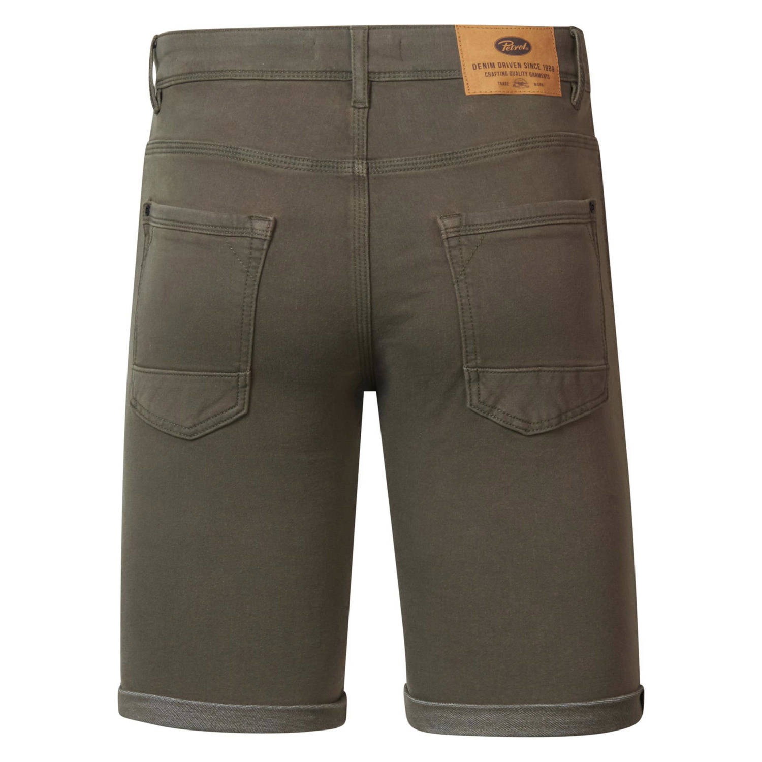 Petrol Industries regular fit short dusty army