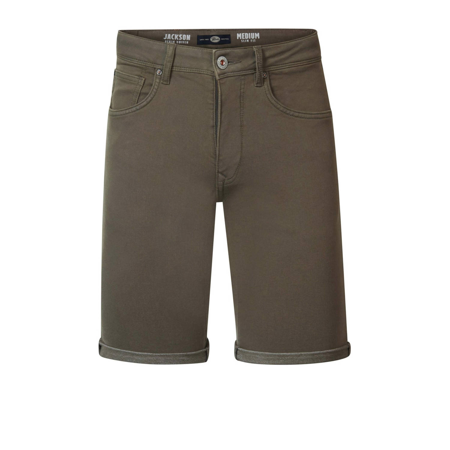 Petrol Industries regular fit short dusty army