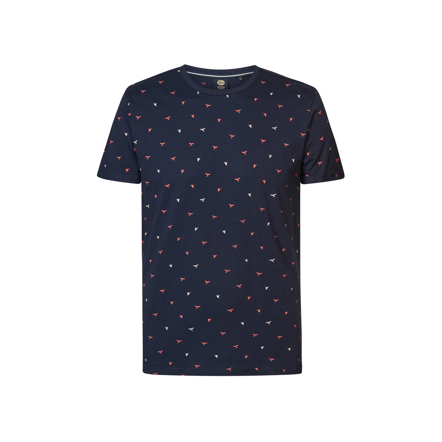 Petrol Industries slim fit T-shirt met all over print