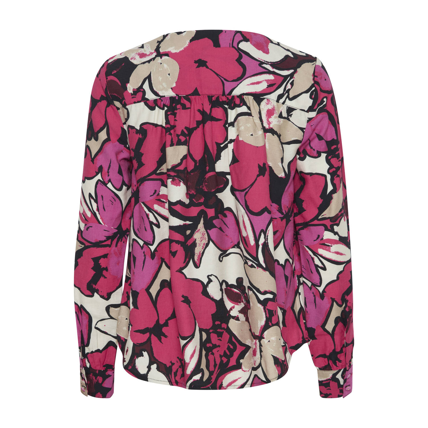 B.Young blouse met all over print
