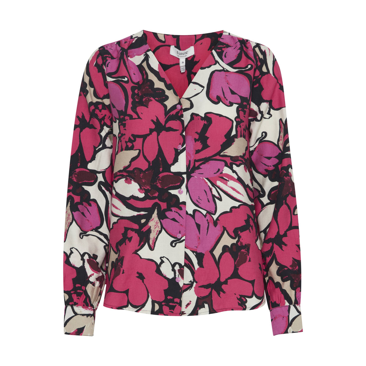 B.Young blouse met all over print