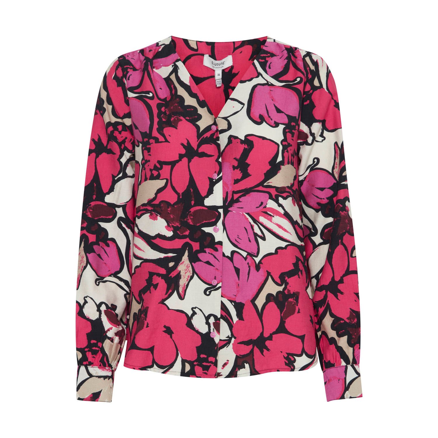 B.Young blouse met all over print