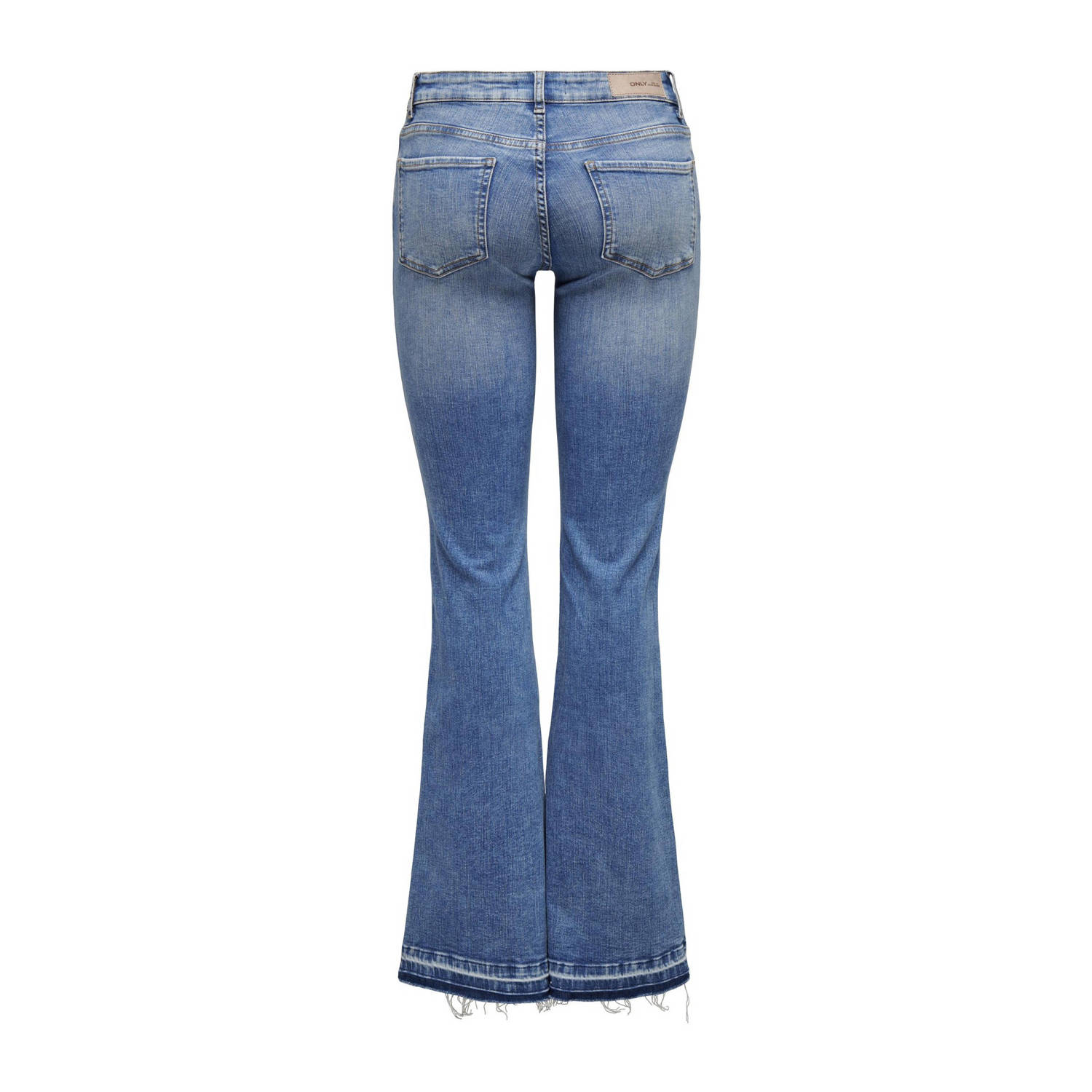 ONLY low waist flared jeans ONLTIGER medium blue denim