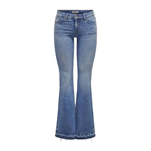 ONLY low waist flared jeans ONLTIGER medium blue denim