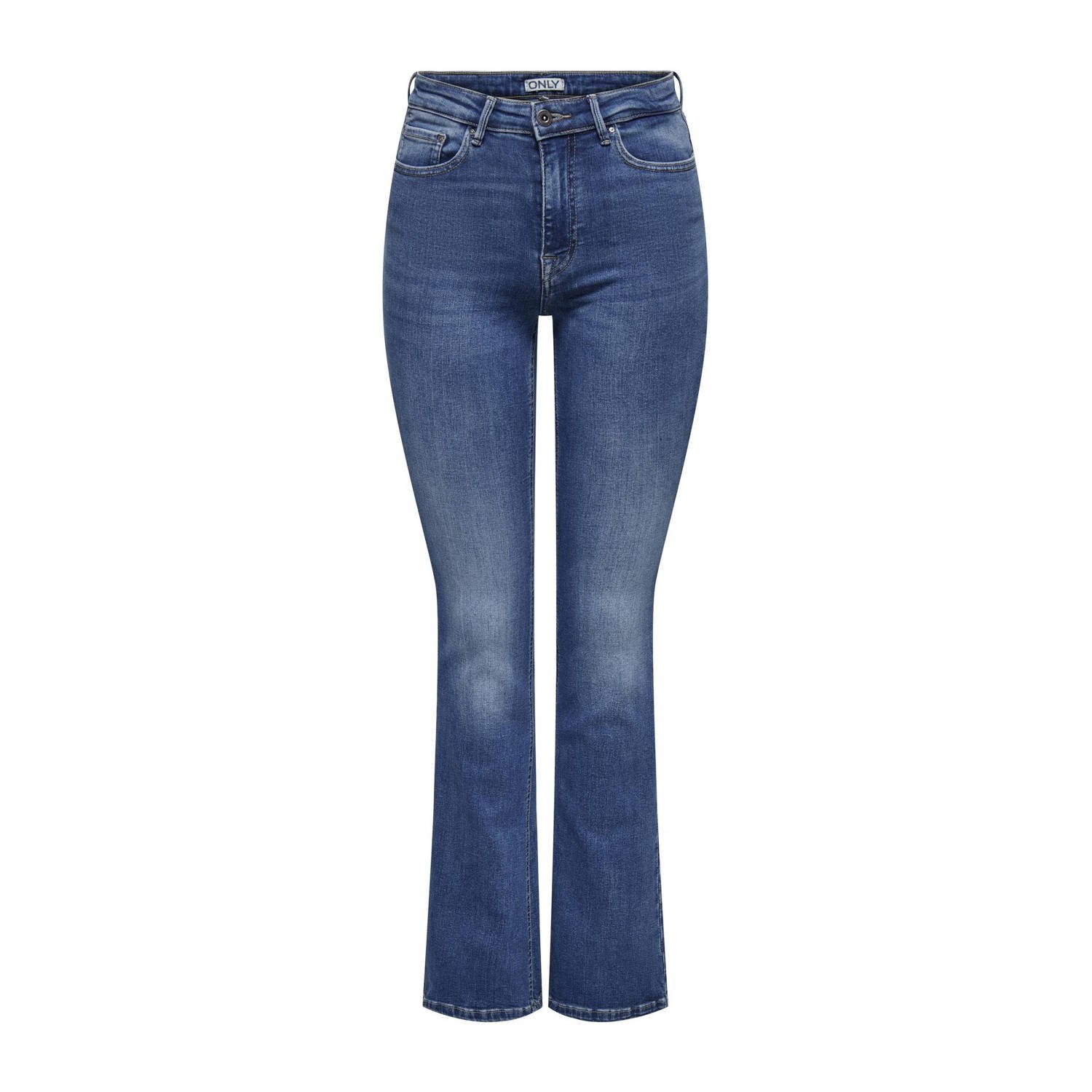 ONLY high waist flared jeans ONLPAOLA light blue denim