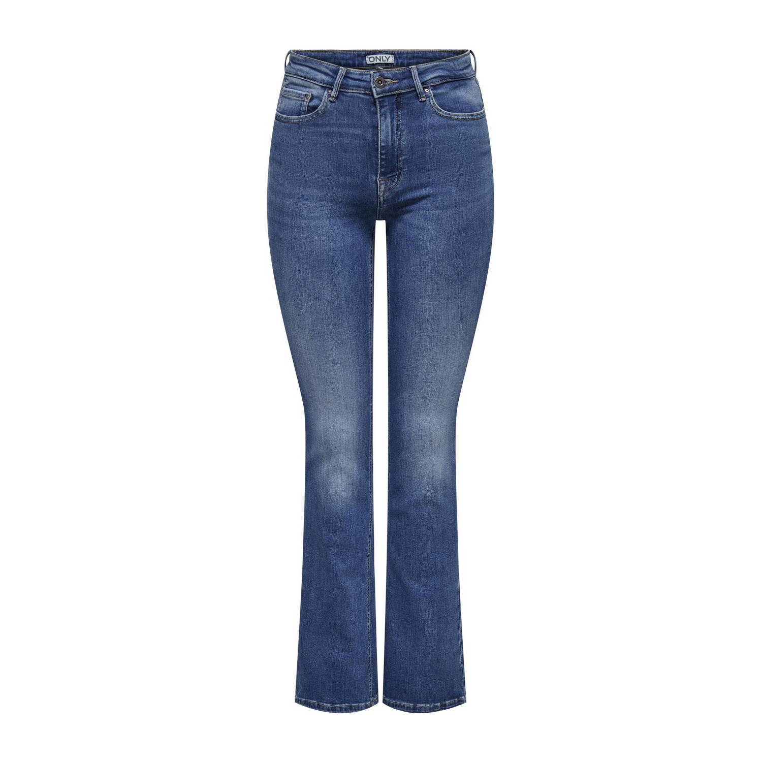 ONLY high waist flared jeans ONLPAOLA light blue denim