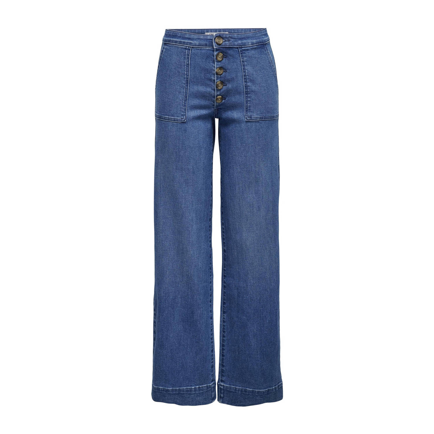 ONLY wide leg jeans dark blue denim