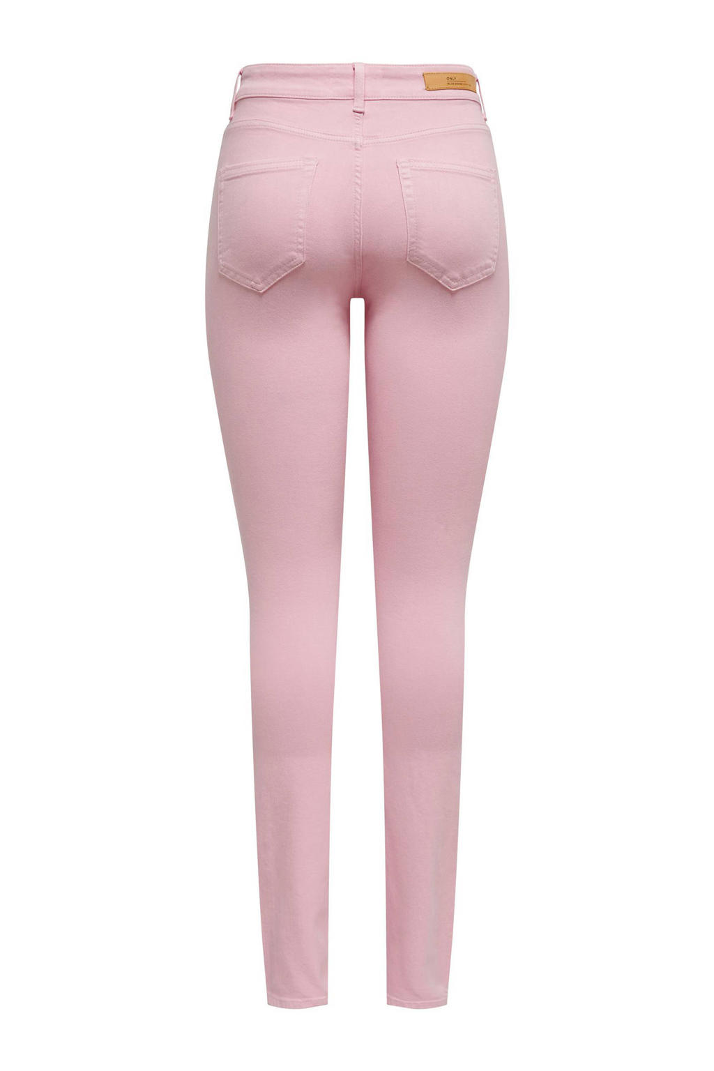 ONLY skinny jeans ONLBLUSH roze wehkamp