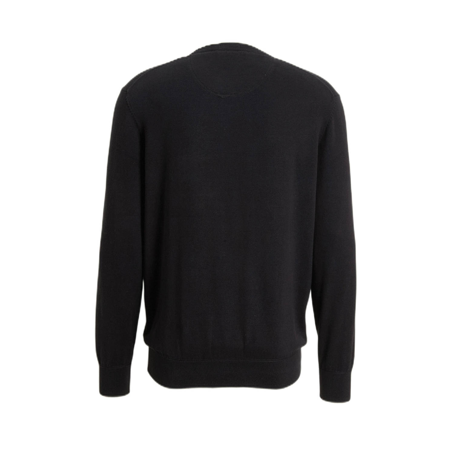 Timberland fijn gebreide pullover van katoen zwart