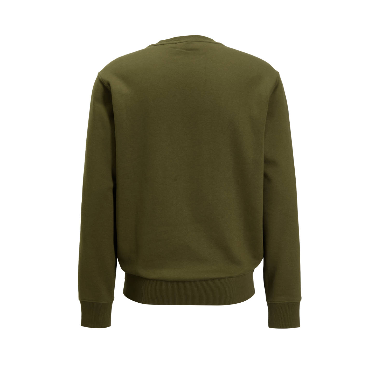 Timberland sweater met logo donkergroen