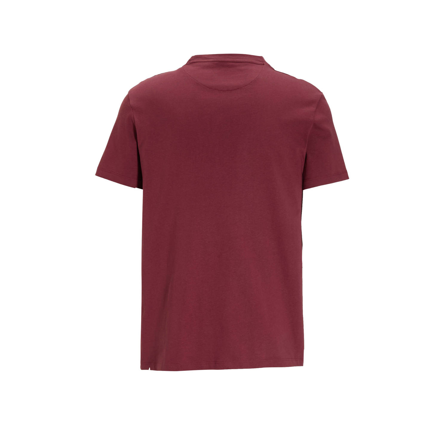 Timberland slim fit T-shirt met logo rood multi