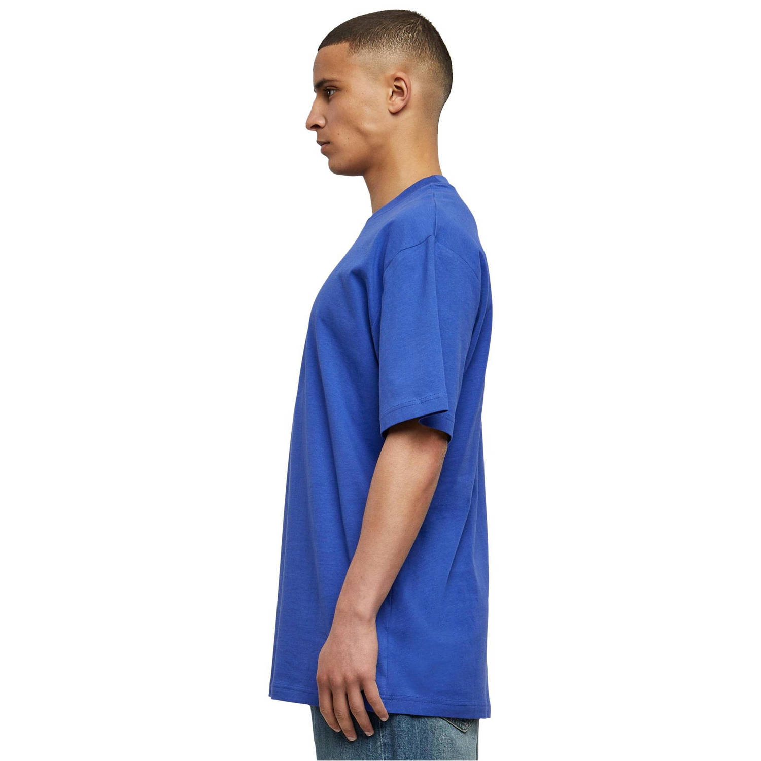 Urban Classics oversized T-shirt royal
