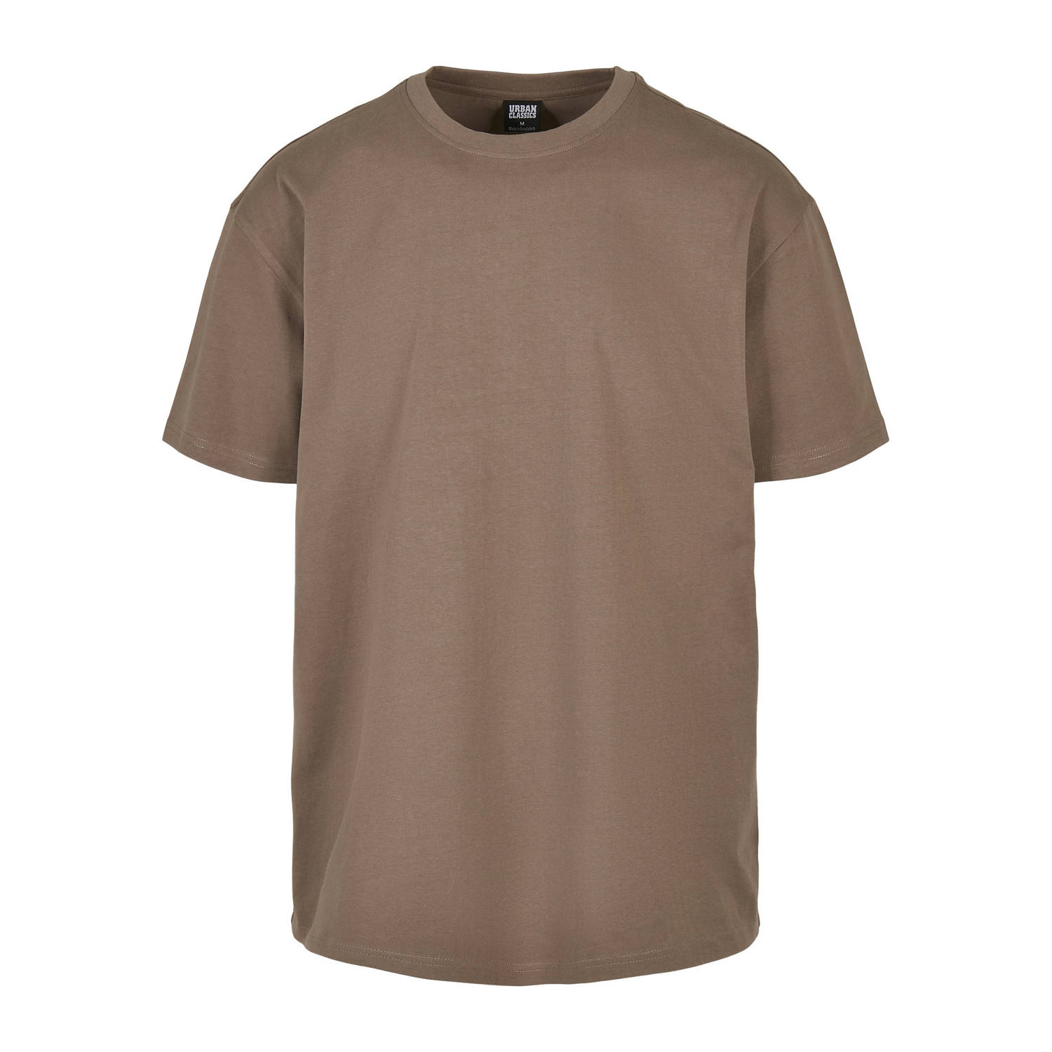 Urban Classics oversized T-shirt bruin