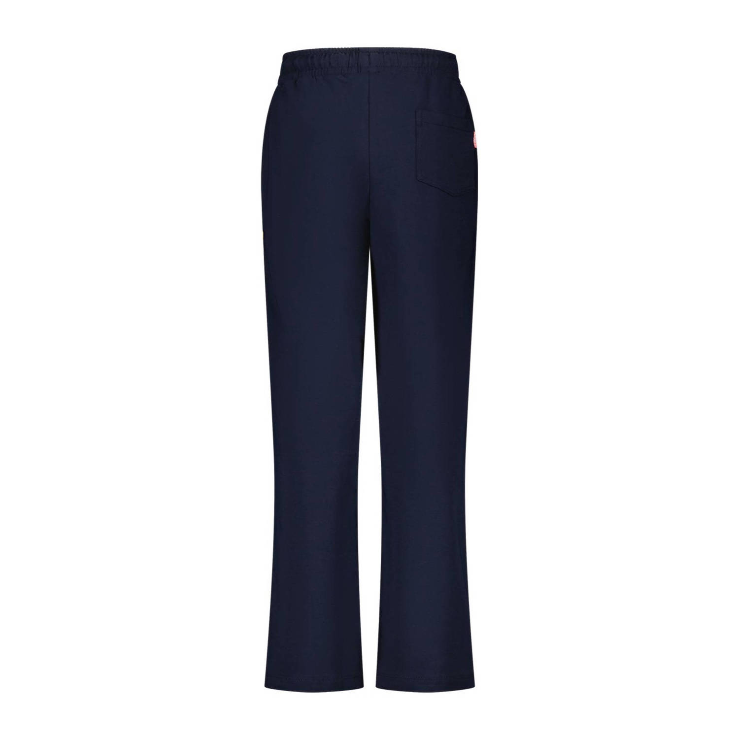 TYGO & vito regular fit broek Pip met zijstreep donkerblauw