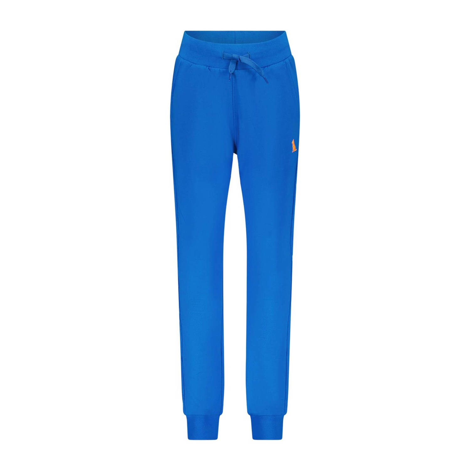 TYGO & vito regular fit joggingbroek Boaz met logo felblauw Jongens Sweat 110 116