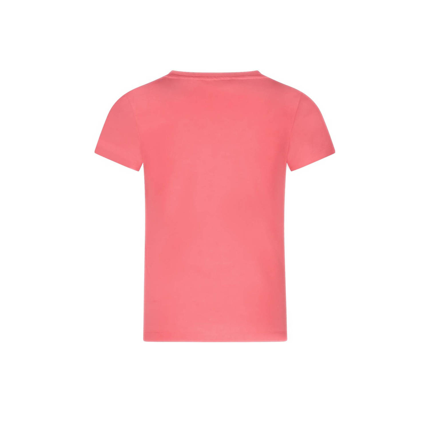 TYGO & vito T-shirt met printopdruk zoetroze