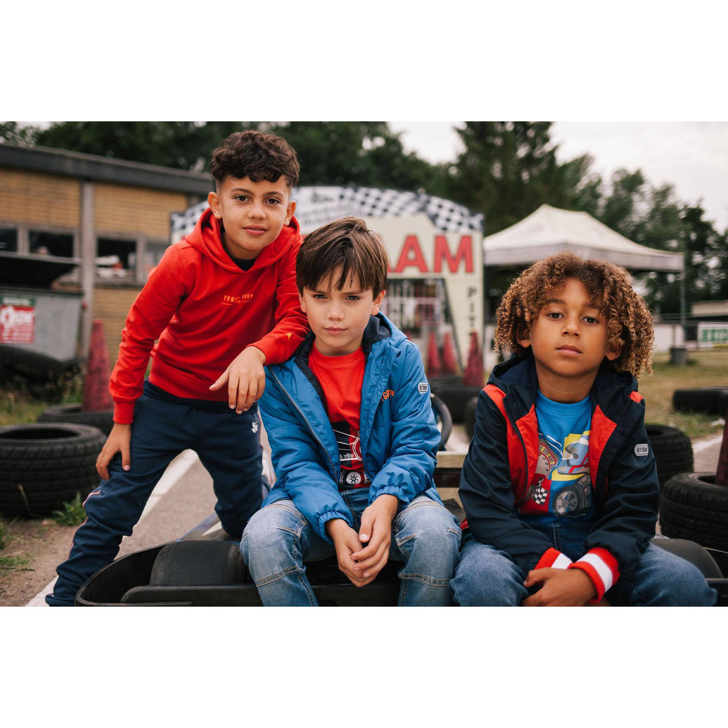 TYGO & vito zomerjas Jayvano felblauw