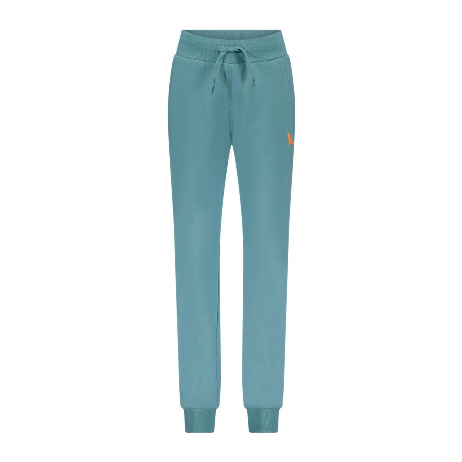 TYGO & vito regular fit joggingbroek Boaz aqua blauw Jongens Sweat Effen 110 116