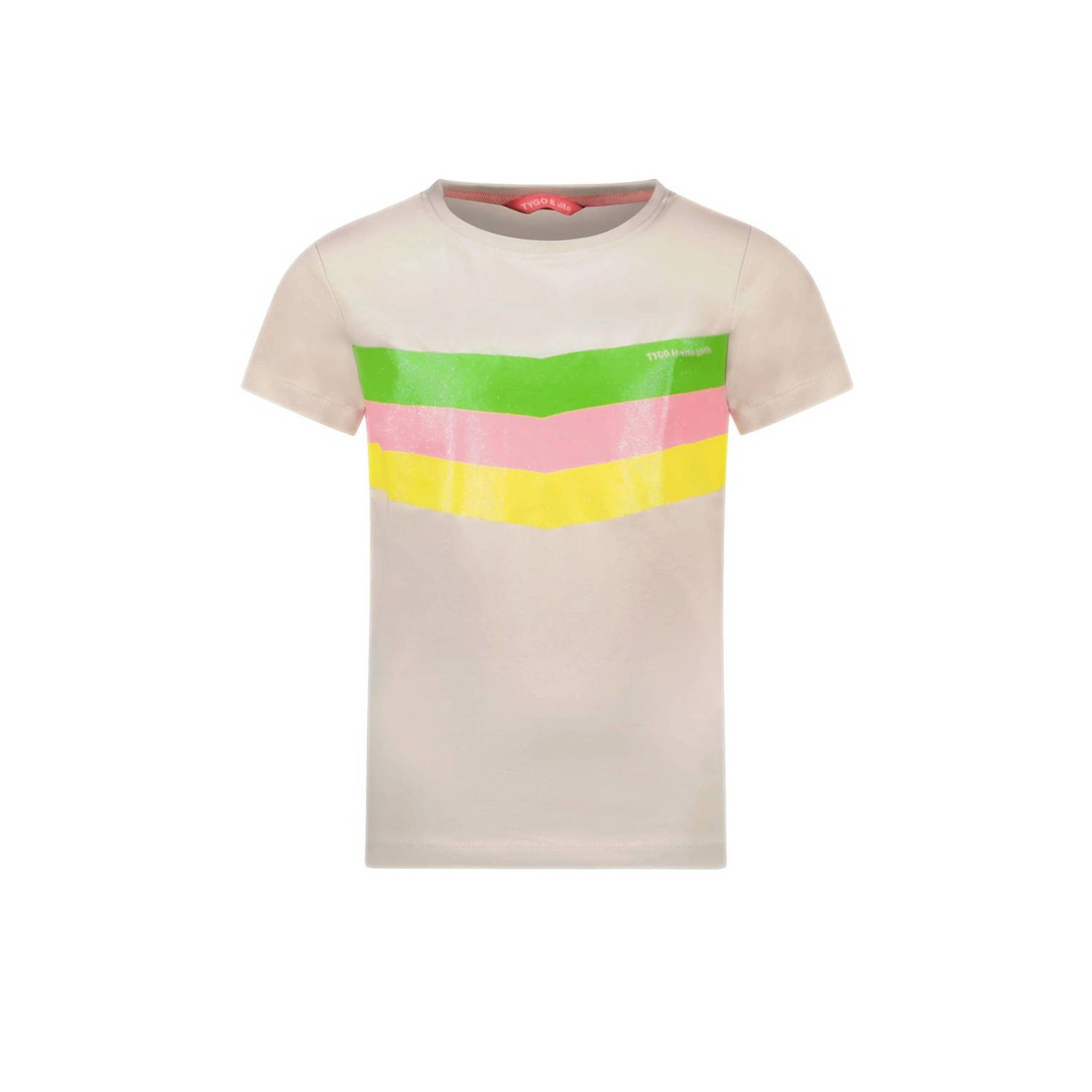 TYGO & vito T-shirt Niqé beige multicolor
