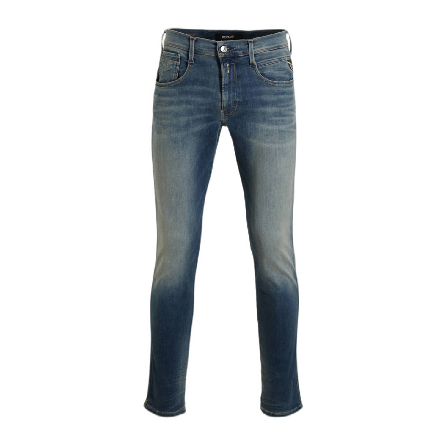 Replay Blauwe Slim Fit Zomer Jeans Blue Heren